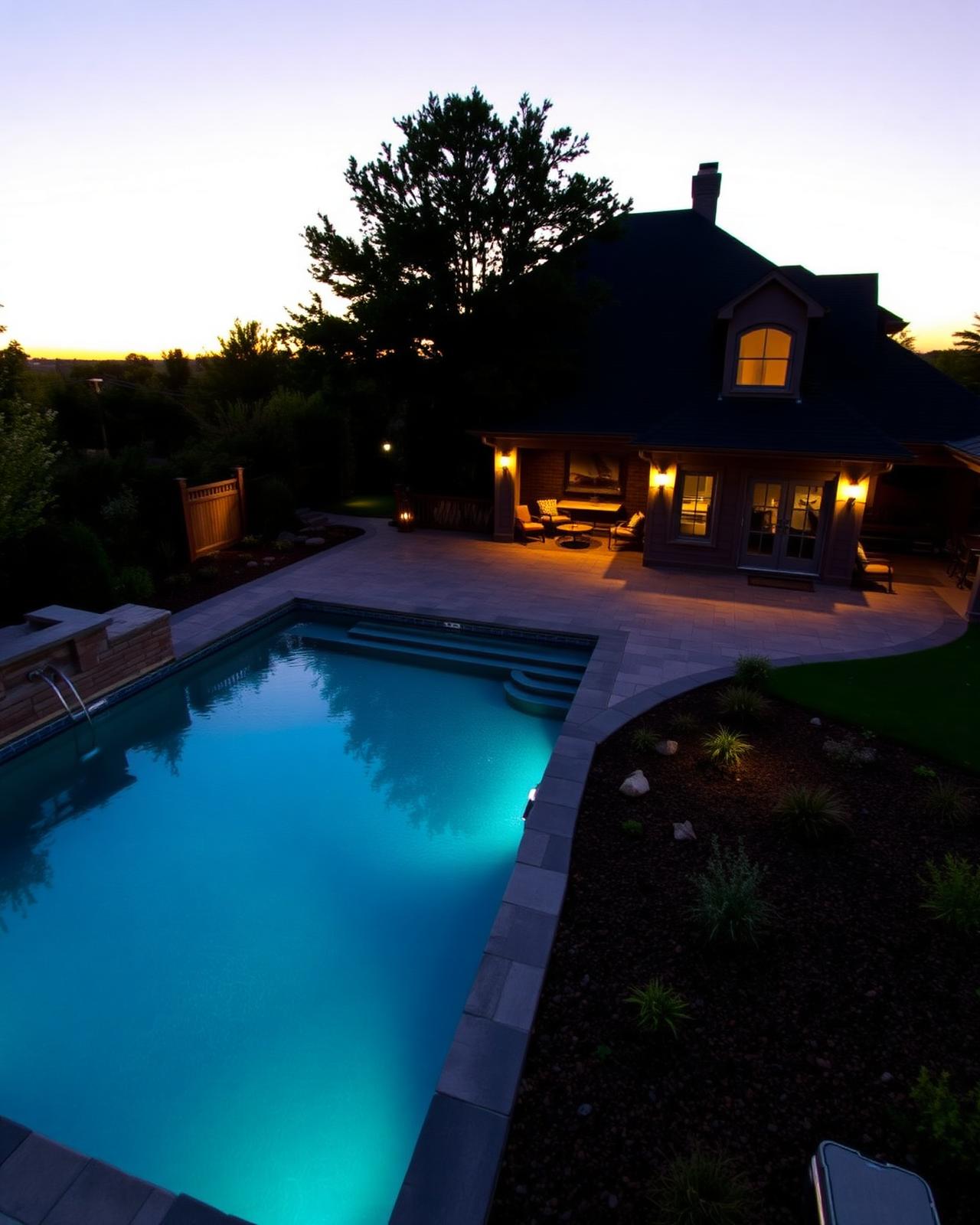 The Paver Court — Full yard · Delaware Valley